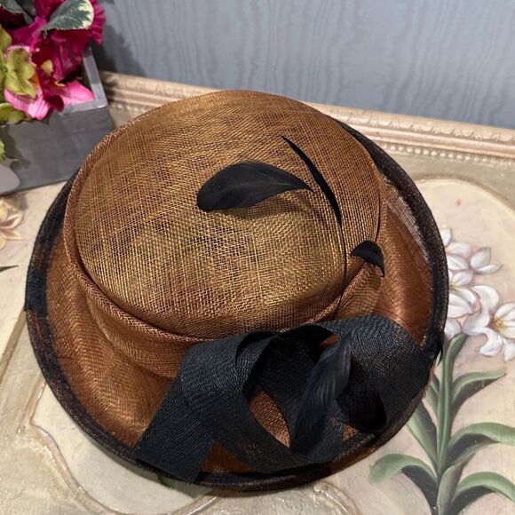 Vintage Soprattutto Cappelli Hat Made in Italy Derby Horse Races One Size - Picture 13 of 16